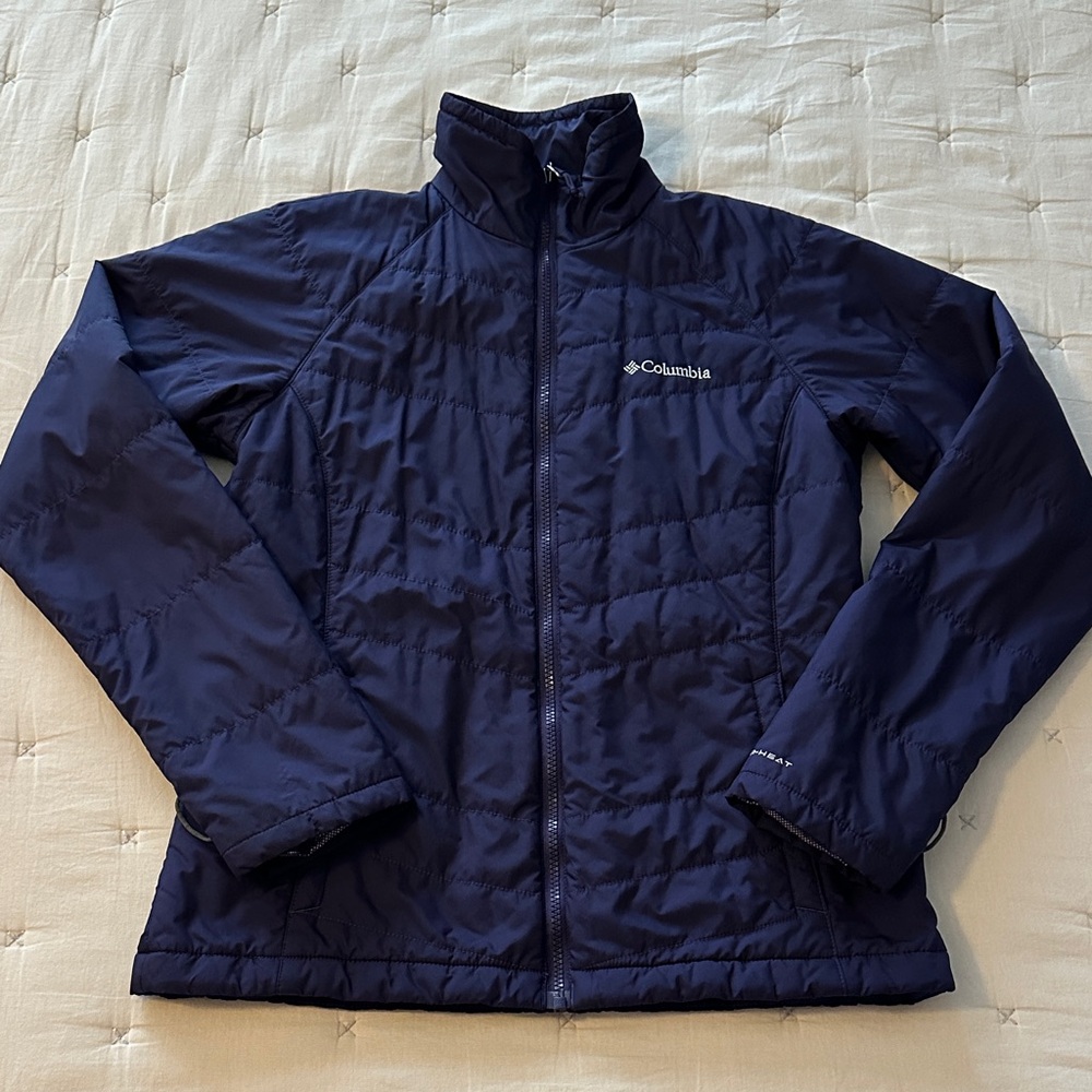 Columbia Dark Purple Insulated Omniheat Jacket